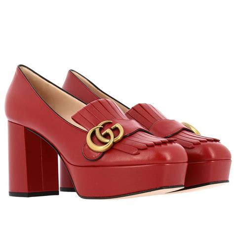 gucci marmont pumps rot|Gucci low heel pumps.